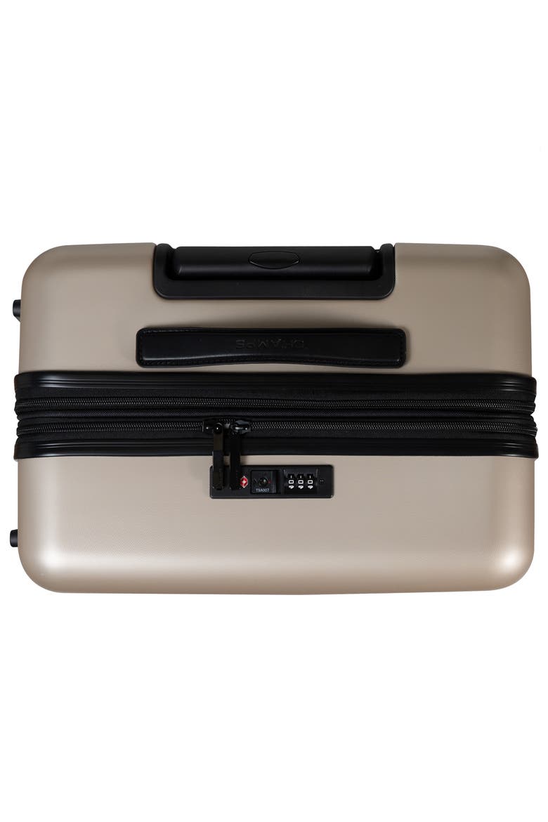 Onyx II Medium Checked Hardside Spinner Luggage, Alternate, color, SAND
