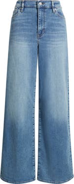 FRAME Le Slim Palazzo High Waist Wide Leg Jeans