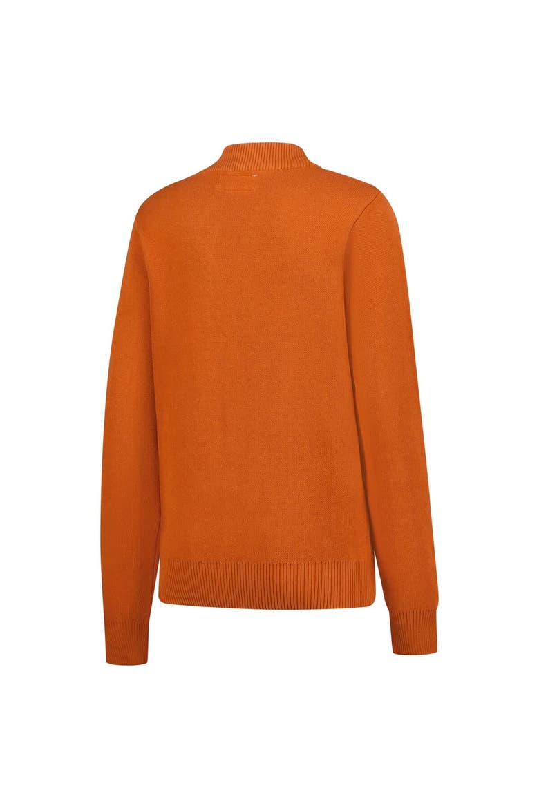Unisex Uscape Apparel Texas Orange Texas Longhorns Chenille Patch Cardigan, Alternate, color, Burnt Orange