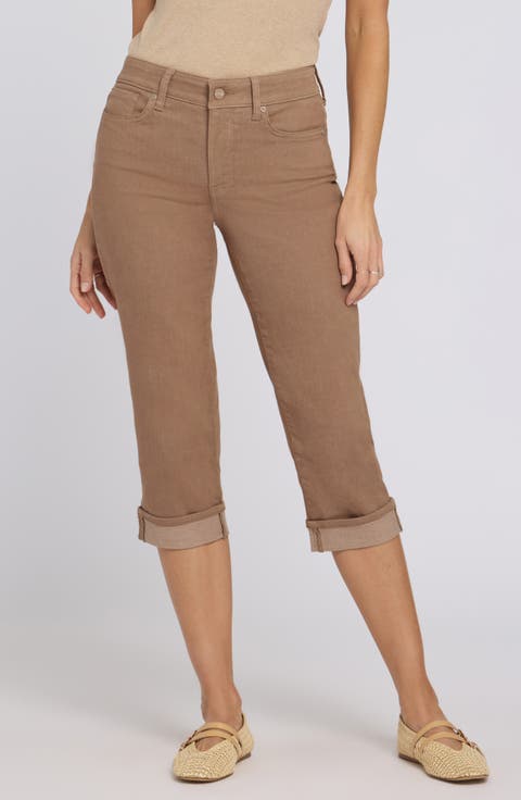 Marilyn Straight Leg Capri Jeans