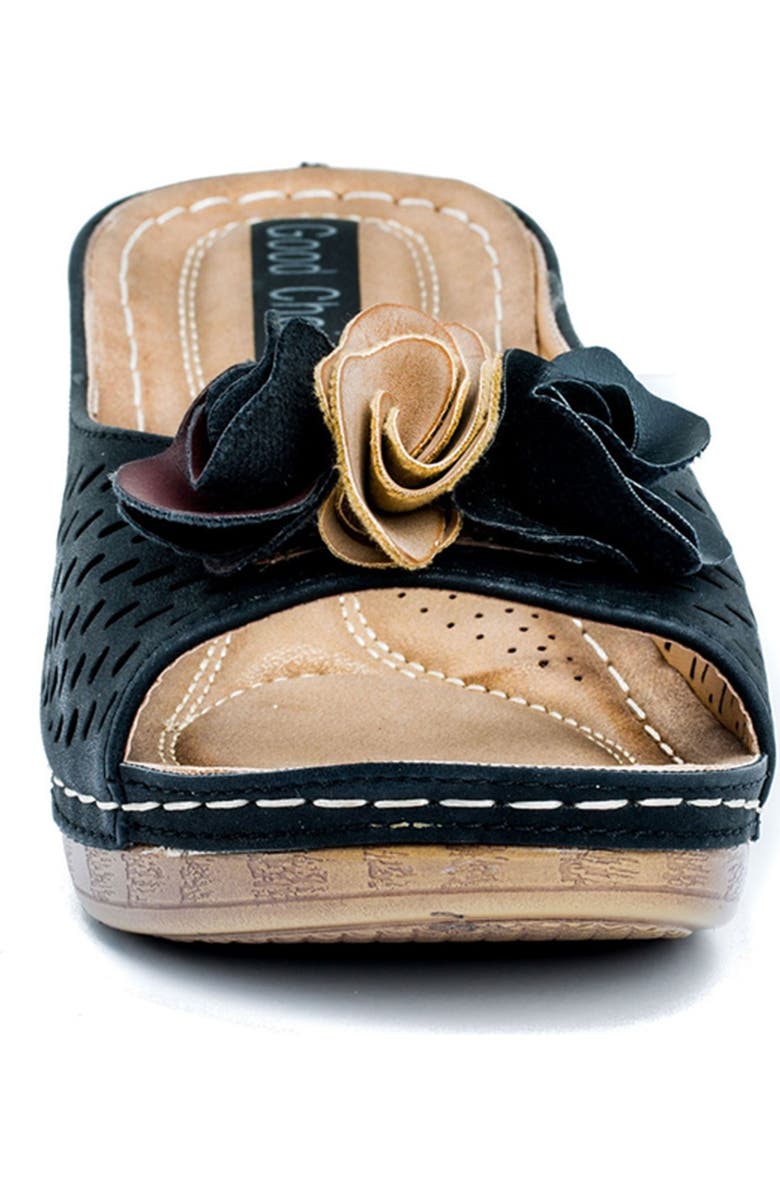 GC SHOES Juliet Floral Wedge Sandal, Alternate, color,