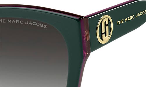 Marc Jacobs 56mm Gradient Round Sunglasses