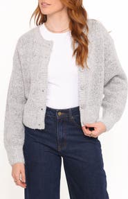 Petal & Pup Lucah Fuzzy Cardigan