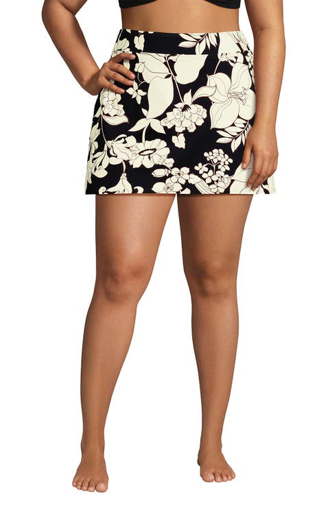 Plus Size Tummy Control Swim Skirt