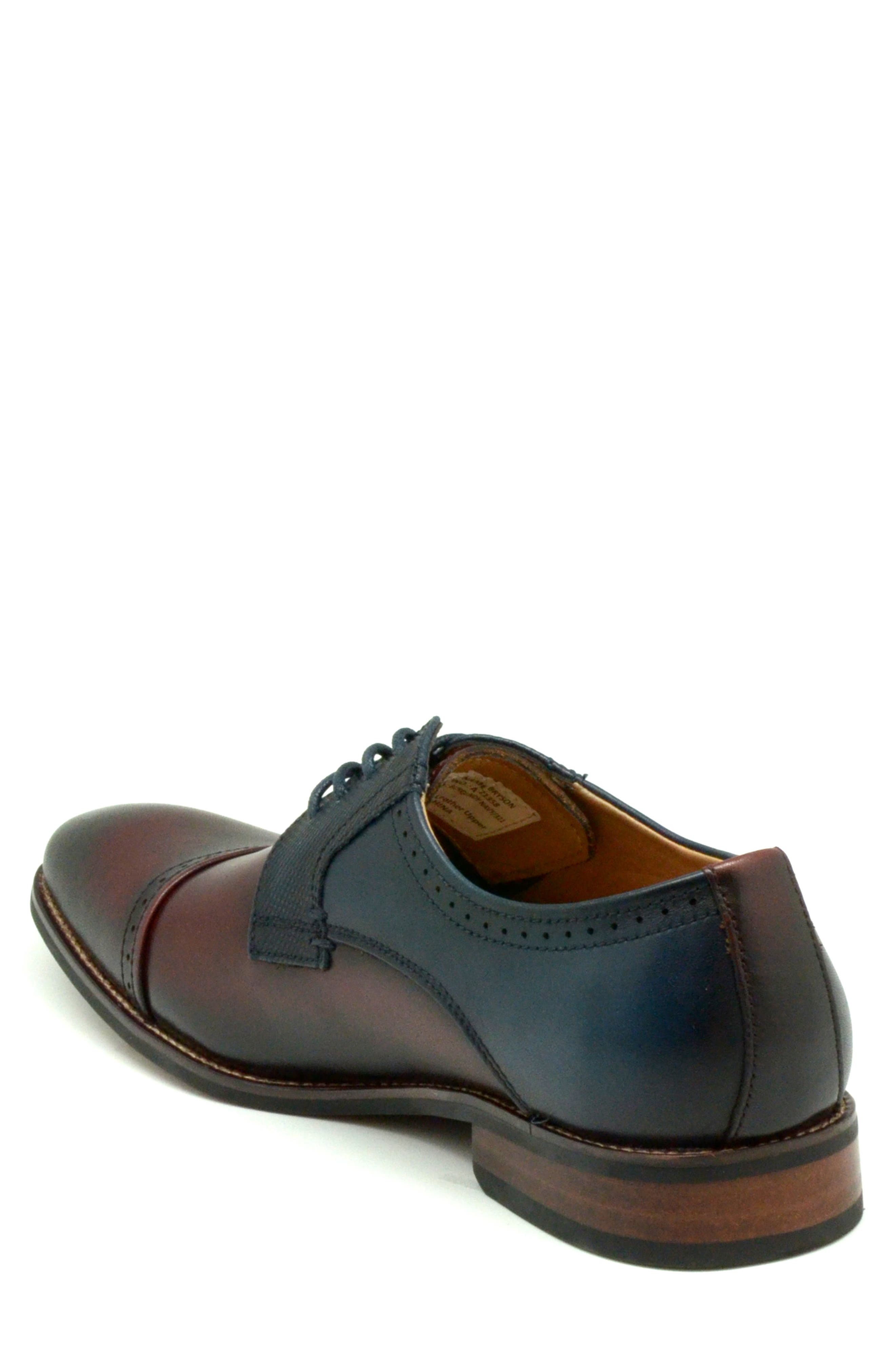 La Milano Bryson Derby, Alternate, color, Burgundy/ Navy