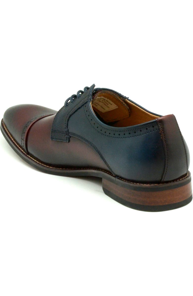 La Milano Bryson Derby, Alternate, color, Burgundy/ Navy