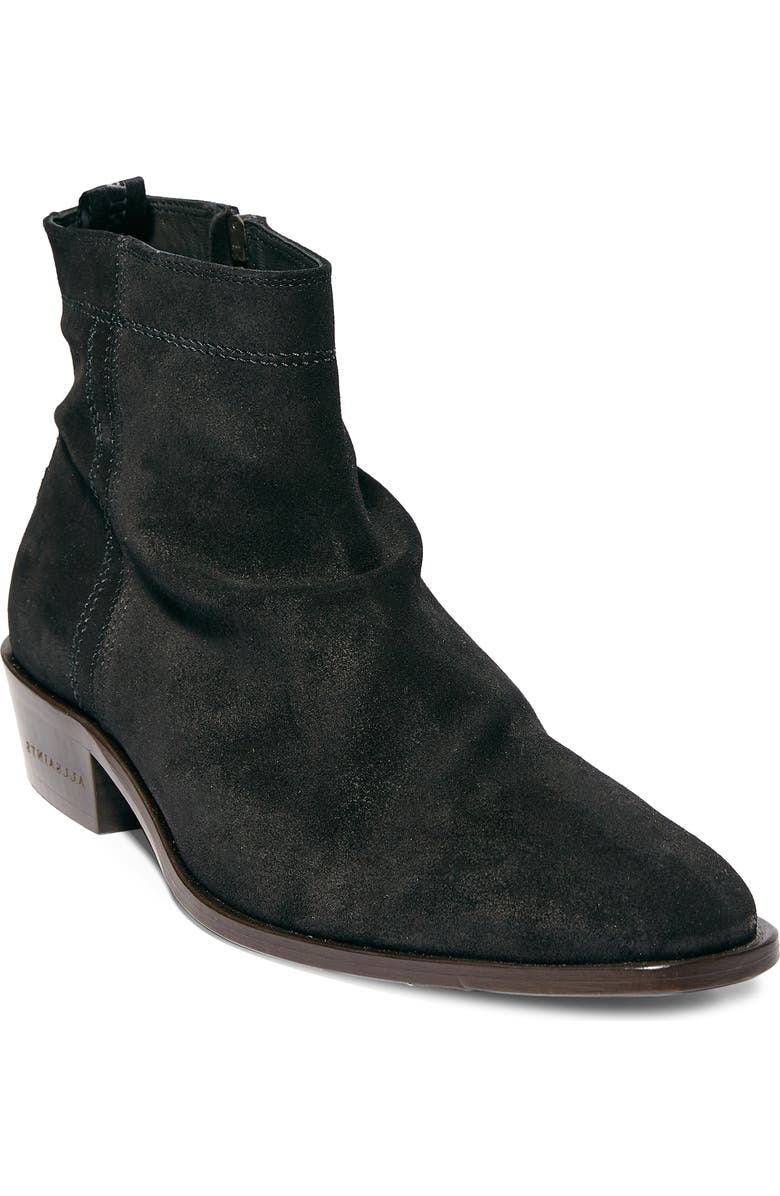 AllSaints Harris Mid Zip Boot, Main, color,