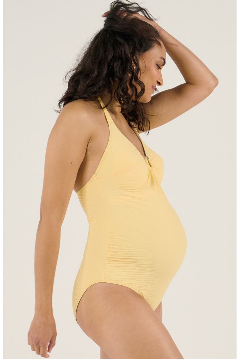 Maternity swimsuit Dolly, Alternate, color, Yellow