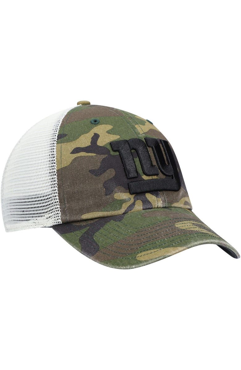 '47 Men's '47 Camo New York Giants Branson Clean Up Trucker Hat, Alternate, color, 