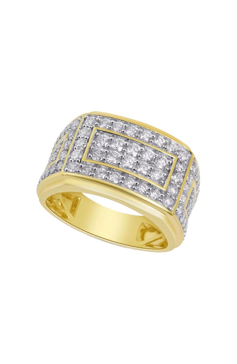 Bliss Diamond 2Ct Men's Diamond Ring in 14k Gold Lab Grown, Main, color,