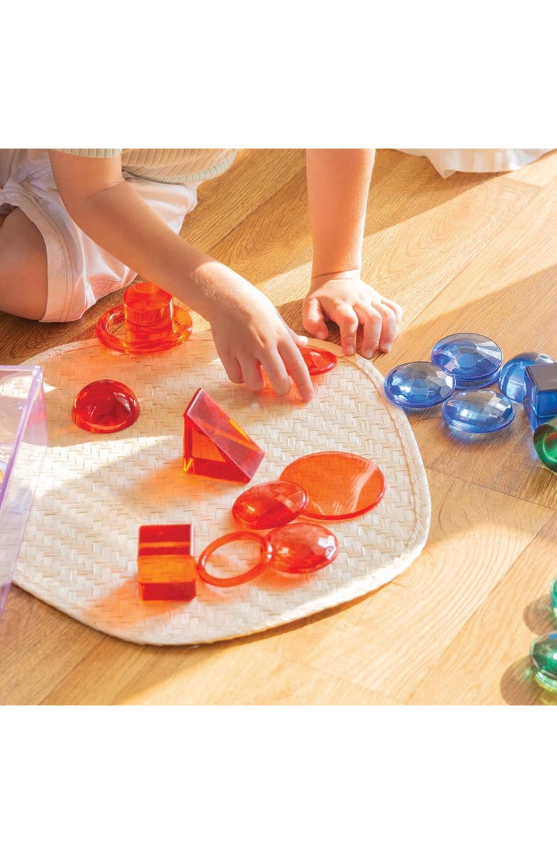 Kaplan Early Learning Company Light and Color Toddler Loose Parts STEM Kit, Alternate, color, Multicolored