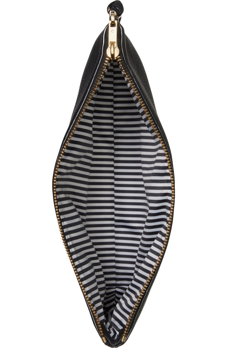 Kate Spade New York jackson street – finley quilted leather clutch, Alternate, color,