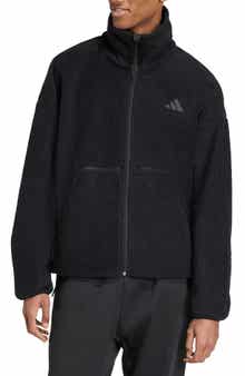 adidas City Tech High Pile Fleece Full Zip Jacket