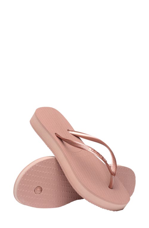 HAVAIANAS HAVAIANAS SLIM FLATFORM FLIP FLOP 