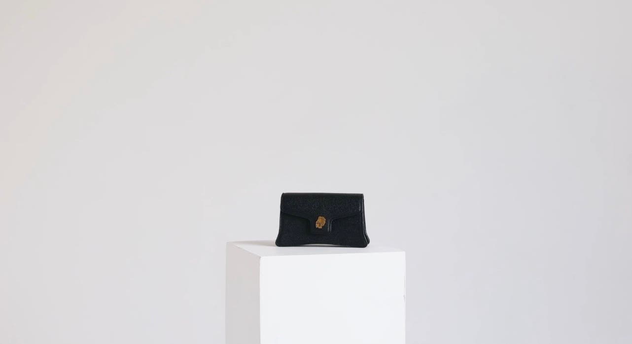 Mutayo Ekiye The Oma Clutch, Alternate, color, Black