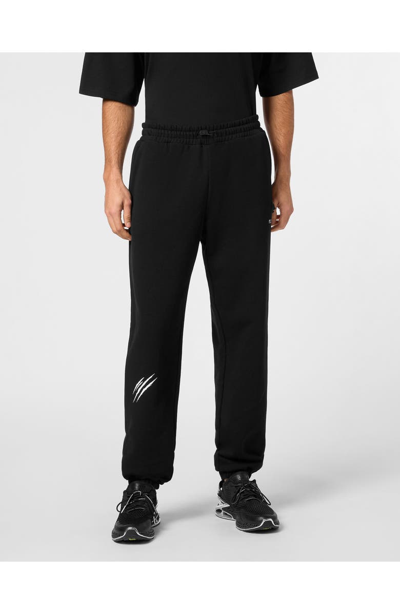 PLEIN SPORT Loose Fit Jogging Pants Scratch Men, Main, color, Black