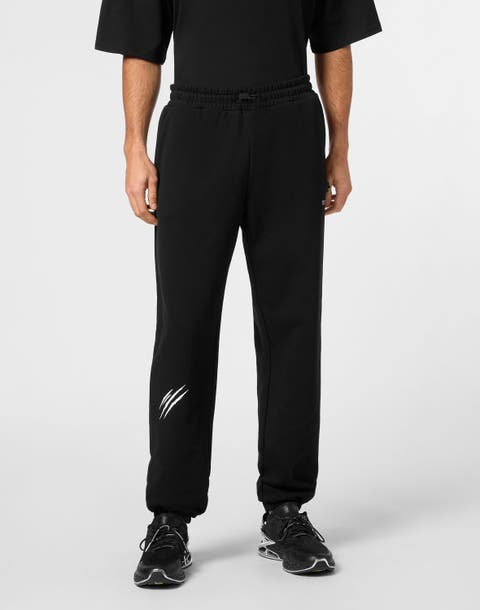Loose Fit Jogging Pants Scratch Men