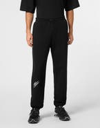 PLEIN SPORT Loose Fit Jogging Pants Scratch Men