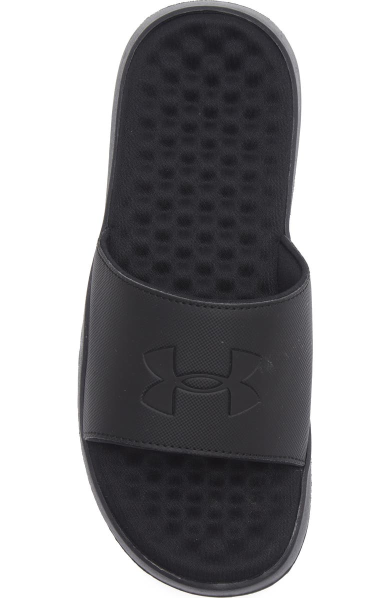 Under Armour Ignite Pro 8 Slide Sandal, Alternate, color, Black