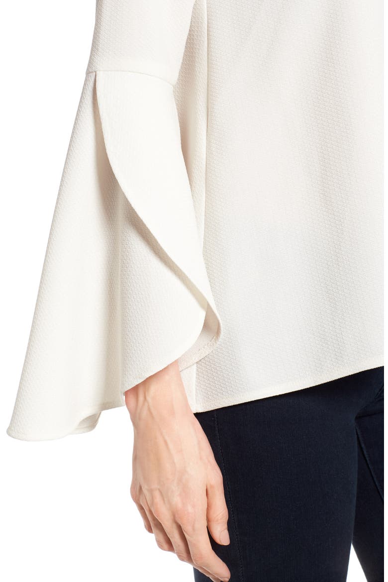 Bell Sleeve Top, Alternate, color, IVORY