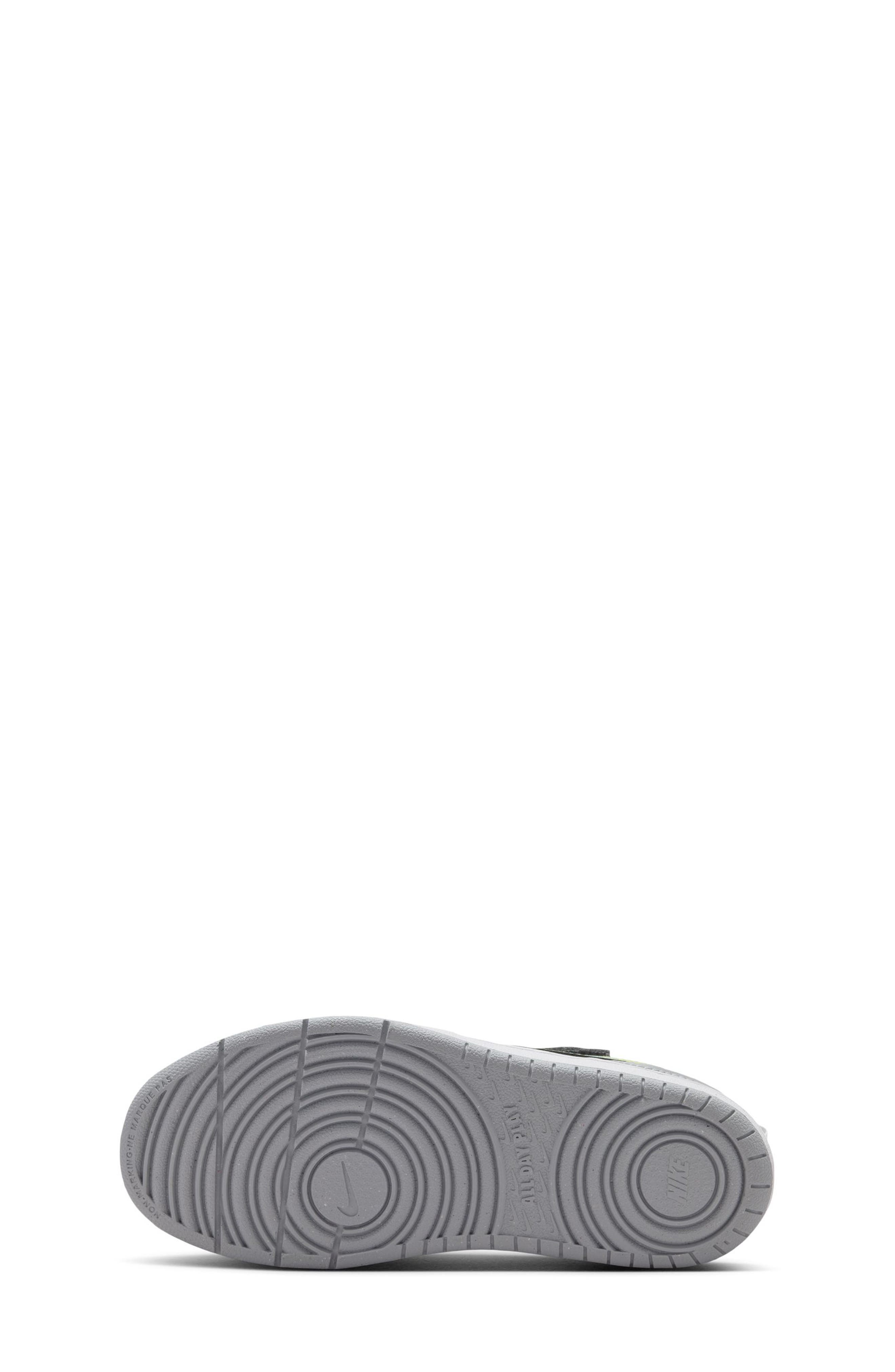 Nike Kids' Court Borough Low Recraft Sneaker, Alternate, color, Black/ Dutch Blue/ Light Grey