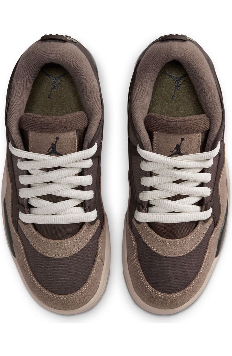 Jordan Kids' Air Jordan 4 RM Sneaker, Alternate, color, Ironstone/ Olive/ Brown