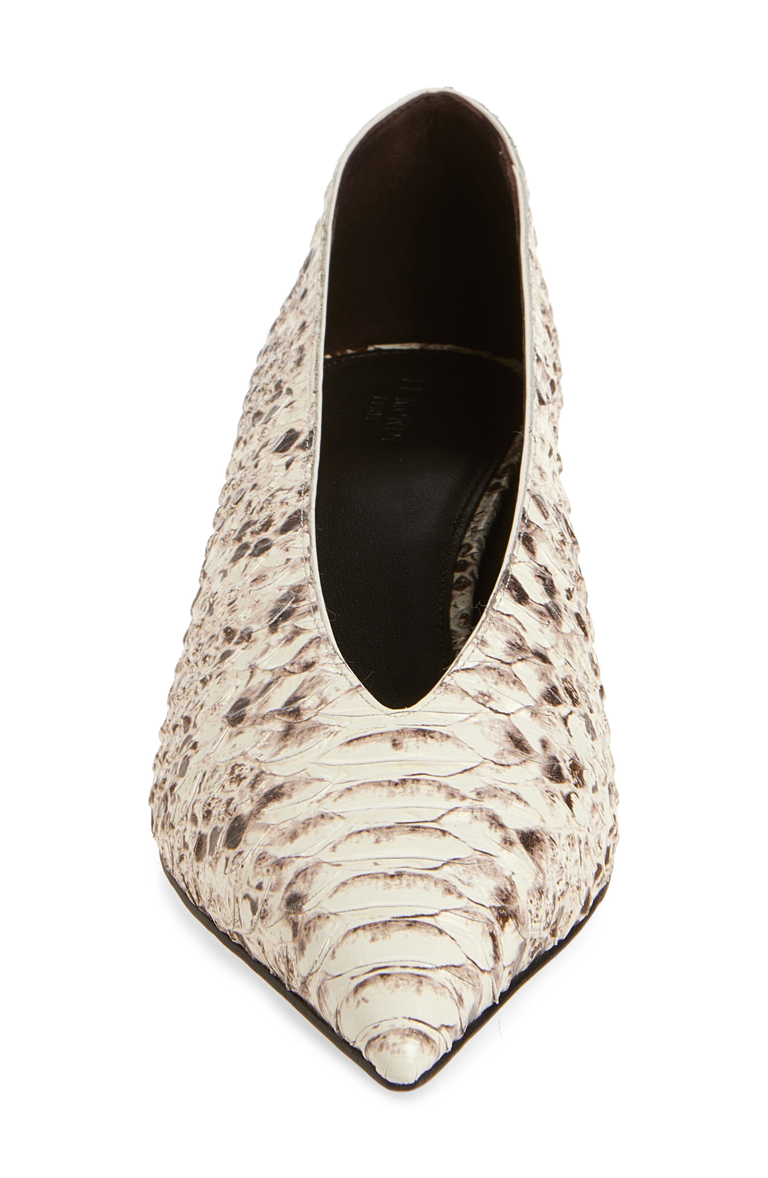 Le Monde Béryl Babouche Kitten Heel Pointed Toe Pump, Alternate, color, Roccia