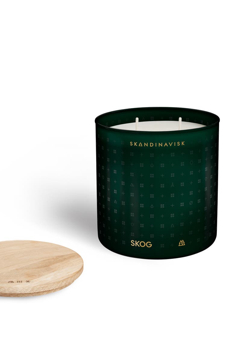 SKANDINAVISK SKOG - 400g Seasonal Scented Candle, Alternate, color, Green
