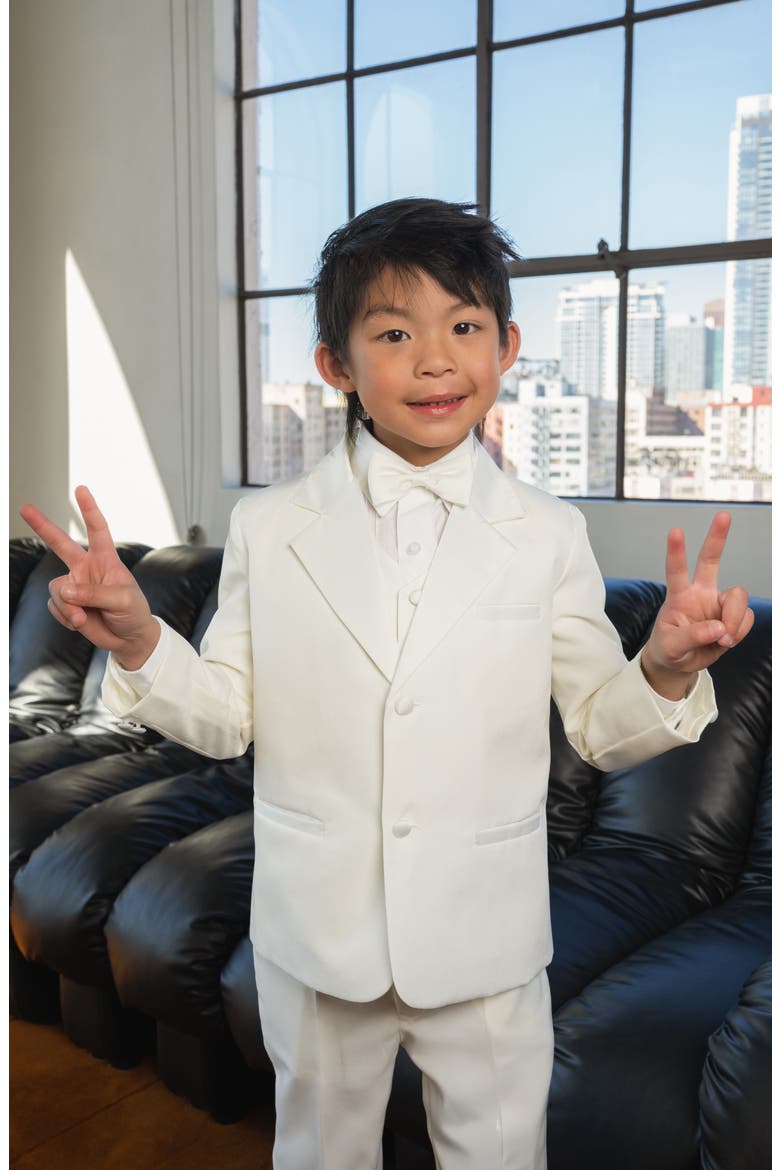 Kids' Bond Five-Piece Suit, Alternate, color, BOND IVORY