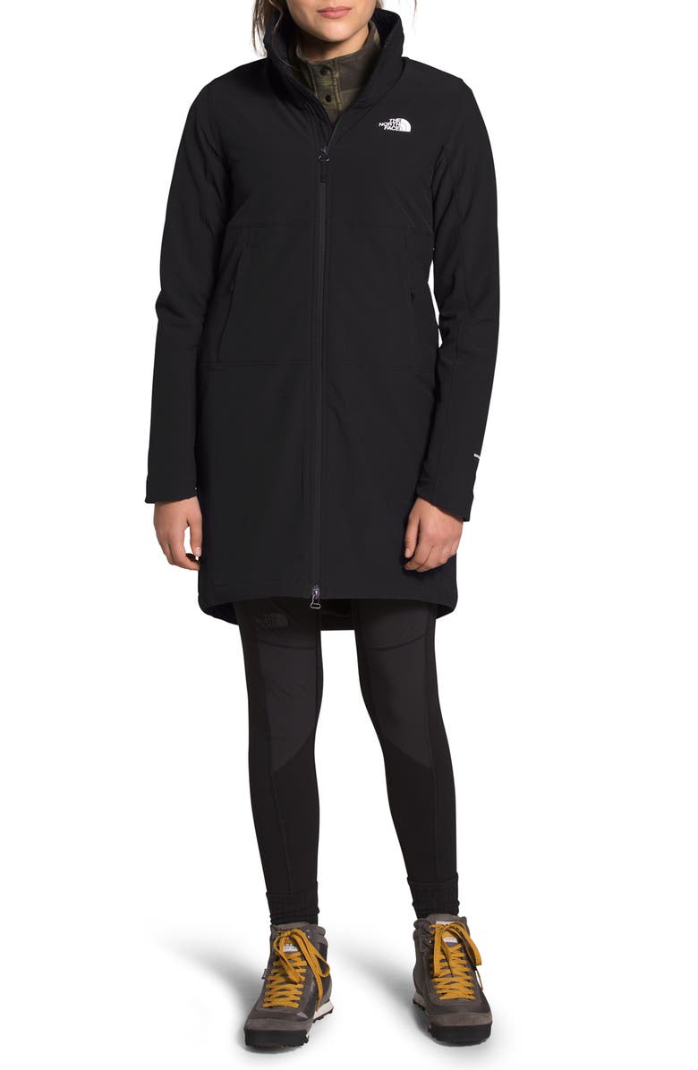 The North Face Shelbe Raschel Fleece Lined Water Repellent Parka, Main, color,