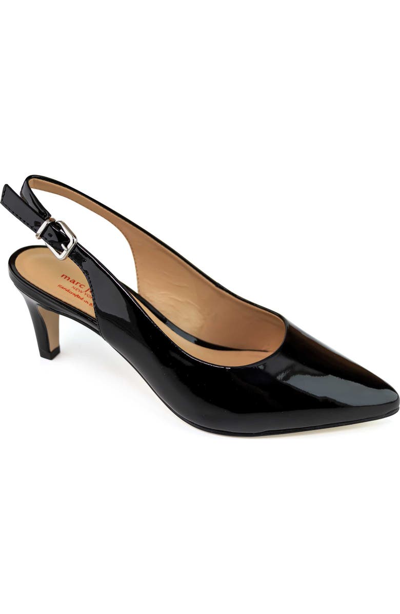 Marc Joseph New York Juliana Patent Leather Slingback Pump, Main, color,