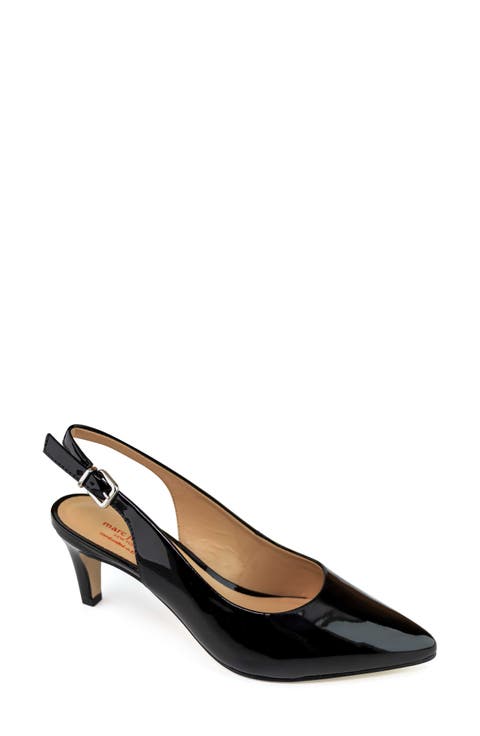 Juliana Patent Leather Slingback Pump (Women)