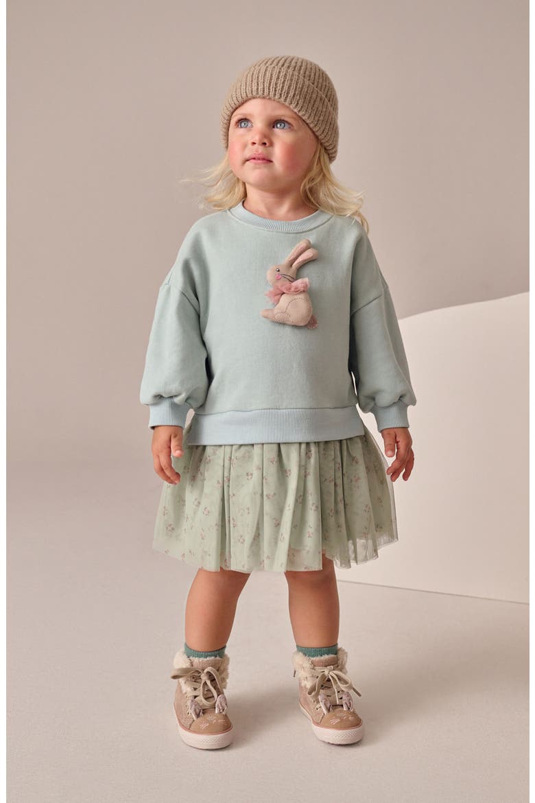 bunny birthday dress Pale Pink Bunny Rabbit Fluffy Tutu Dress with Ears Headband Girls Birthday Party Easter Holiday Costume Kids Halloween Outfit