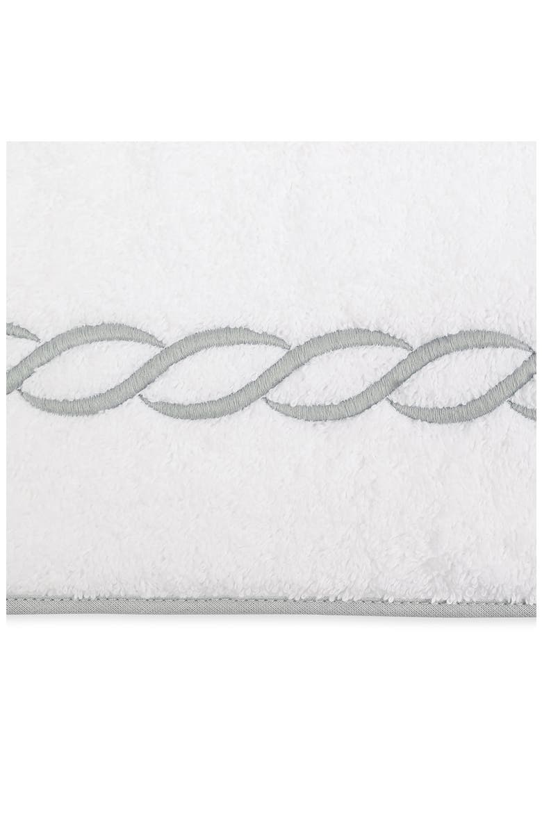 Classic Chain Bath Sheet, Alternate, color, SILVER