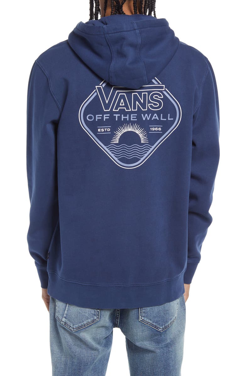 Vans True Rise Logo Graphic Hoodie, Alternate, color,