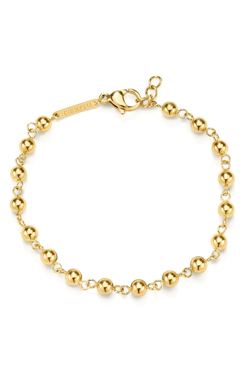 D.LOUISE Bauble Bracelet, Main, color, Gold