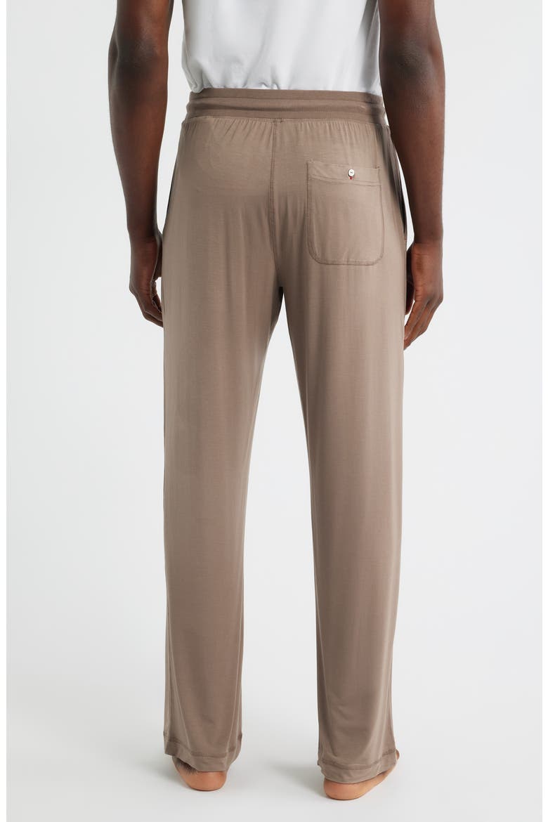 Lounge Pajama Pants, Alternate, color, BROWN