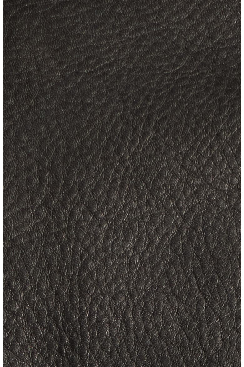 Freehold Leather Jacket, Alternate, color, BLACK