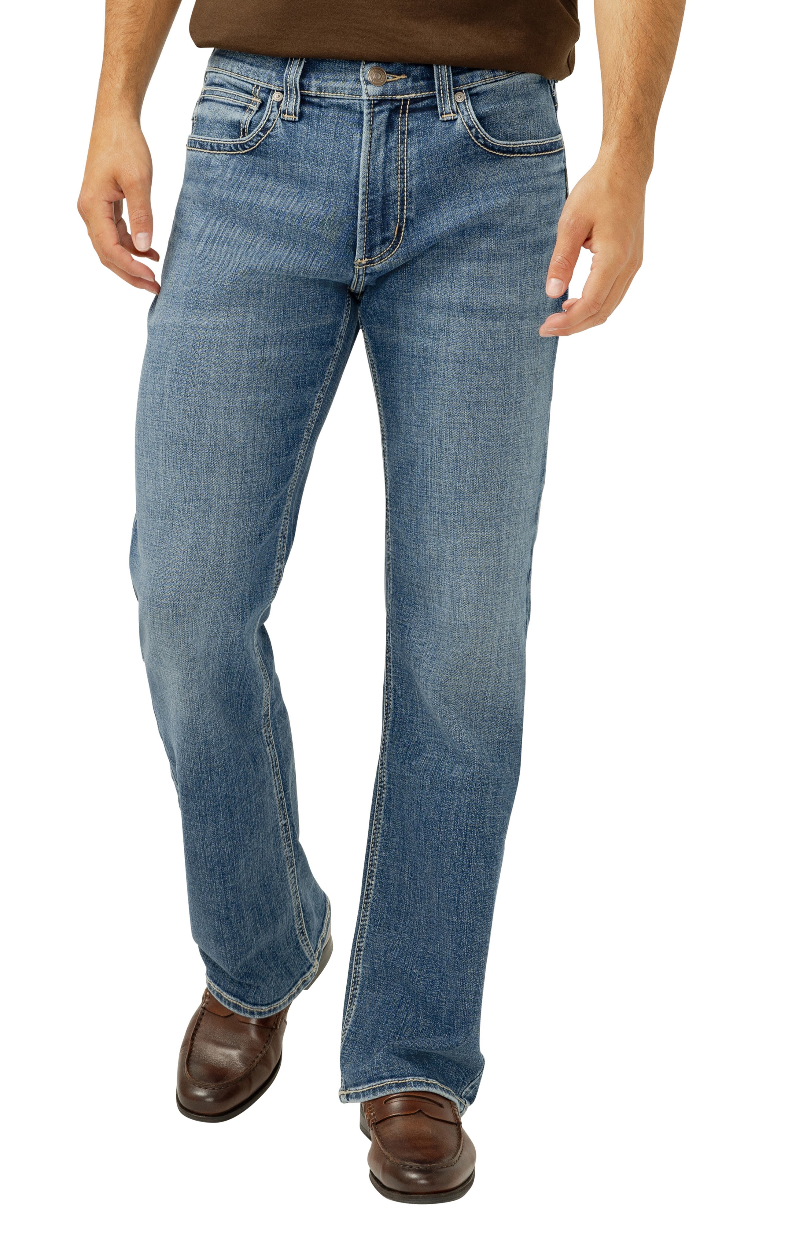 Zac Relaxed Fit Straight Leg Jeans