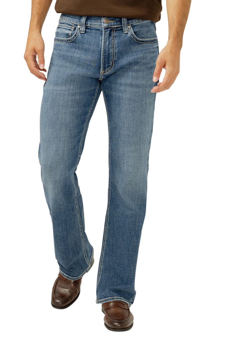 Zac Relaxed Fit Straight Leg Jeans, Main, color, LISBON