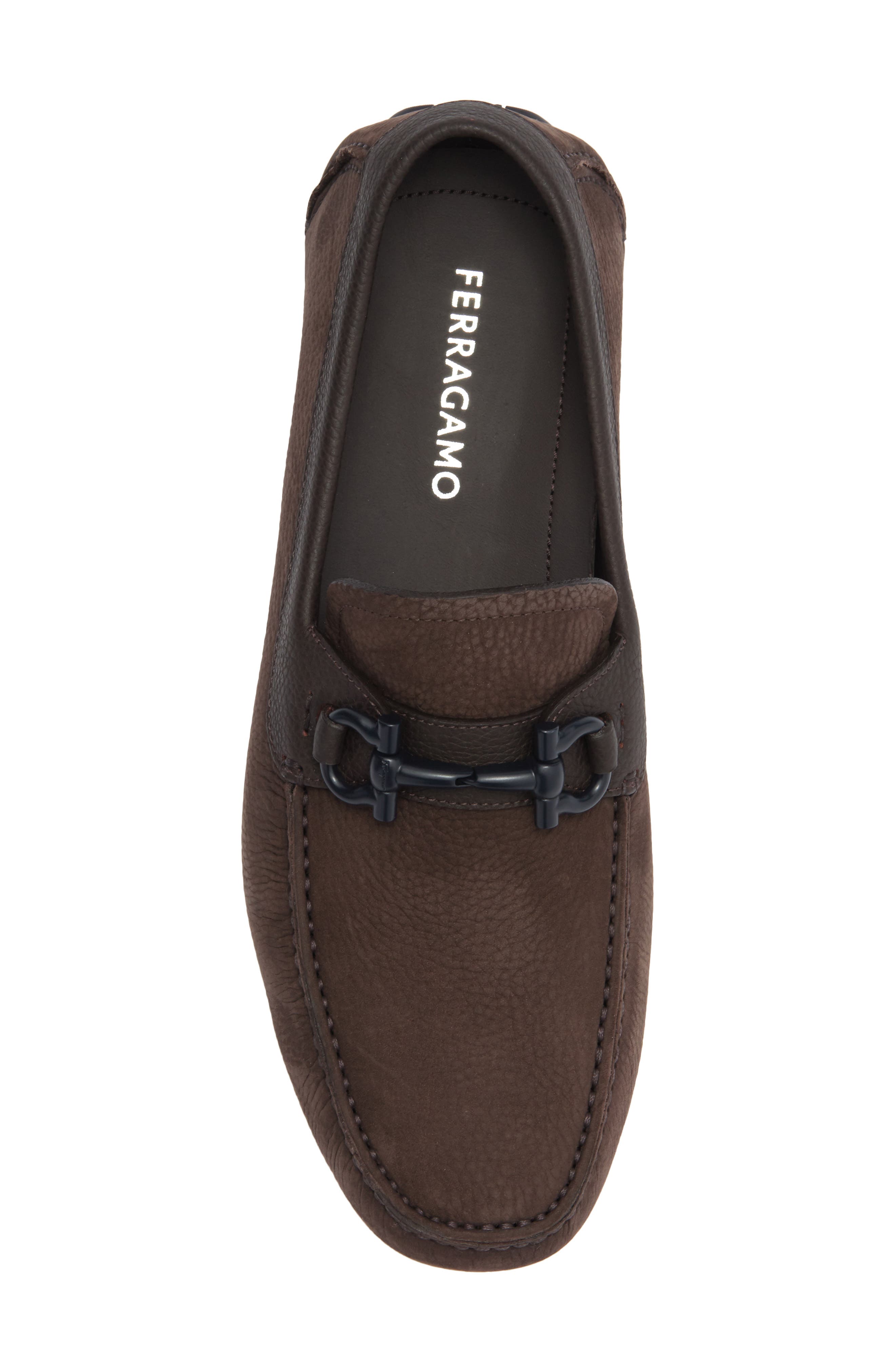 FERRAGAMO Parigi Double Gancio Bit Driving Loafer, Alternate, color, 