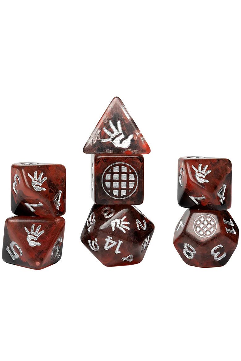 Adventure Dice Eleven, Alternate, color, Multicolored