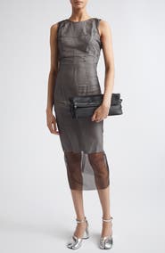Maison Margiela Sheer Midi Dress