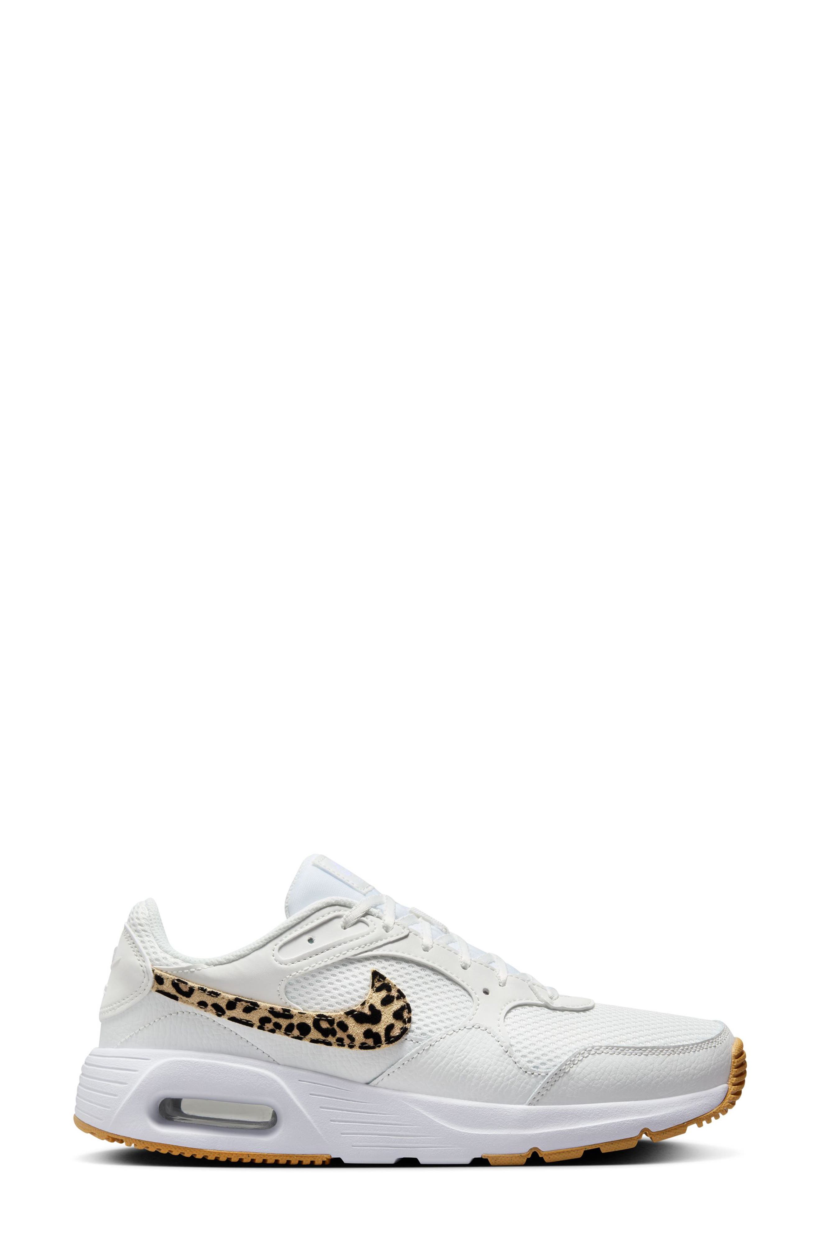 Air Max SC Sneaker, Alternate, color, WHITE/ BLACK/ HEMP/ WHITE
