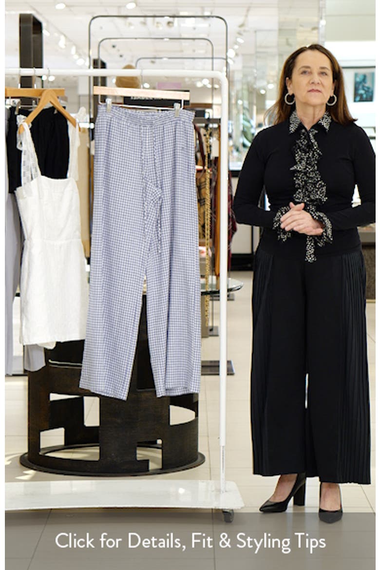 Linen Blend Beach Pants video