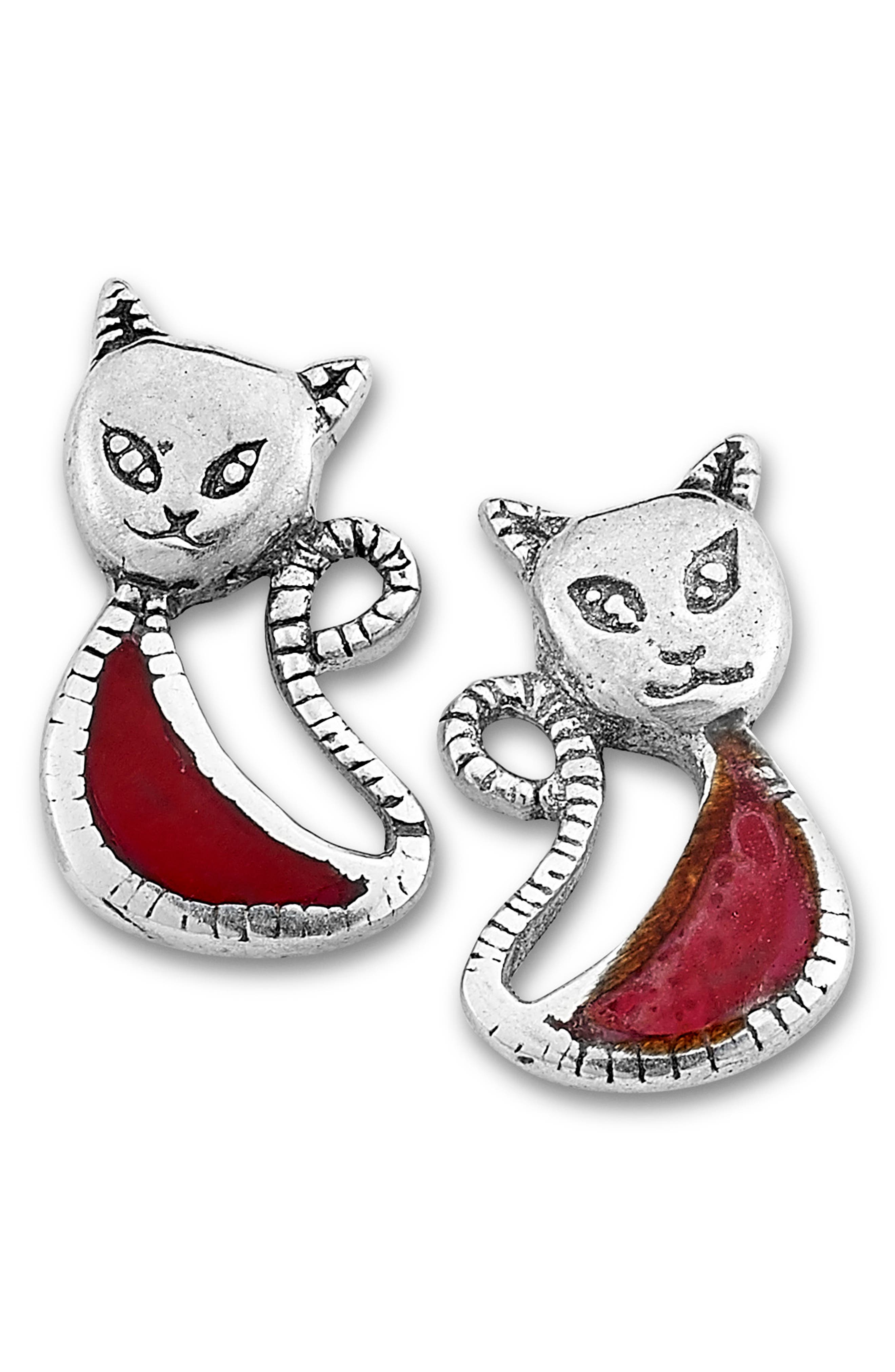 SAMUEL B. Cat Stud Earrings