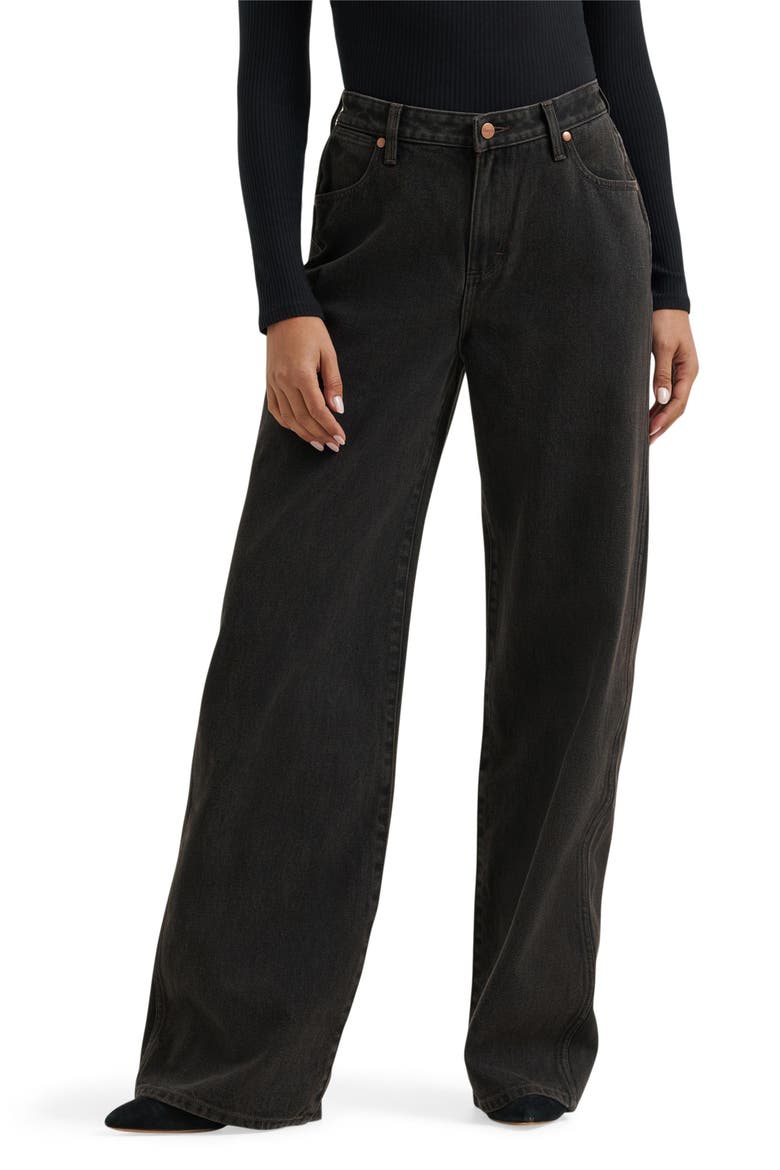 Joey High Waist Wide Leg Jeans, Main, color, MOOD