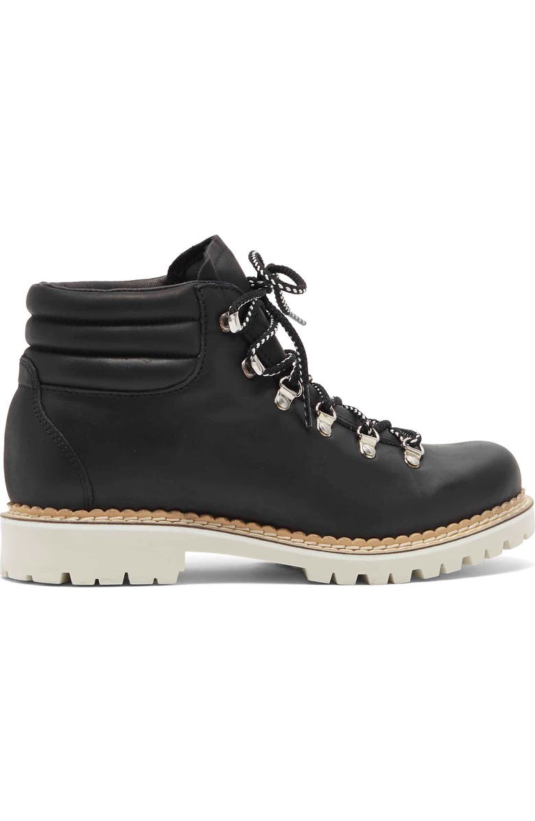 La Montelliana Margherita Lace-Up Boot, Alternate, color, Black