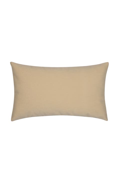 Plush Velvet Indoor & Outdoor Woven Accent Pillow