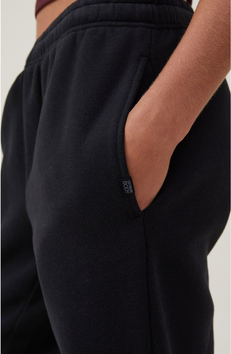 COTTON ON BODY Plush Essential Gym Sweatpant, Alternate, color, Black